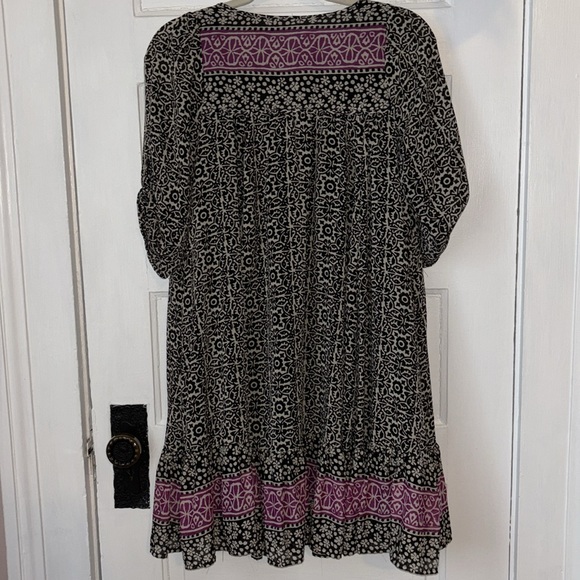 FREE PEOPLE PENNY LANE CHIFFON TUNIC DRESS - Picture 6 of 10